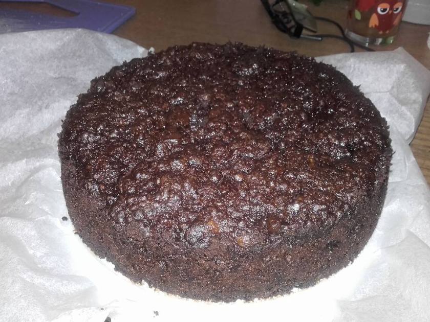 dubbel chocoladecake